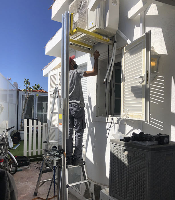 Instalacion aire acondicionado